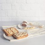 پیش دستی دفرمه سفید