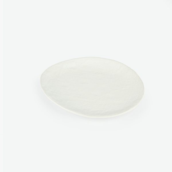 پیش دستی دفرمه سفید