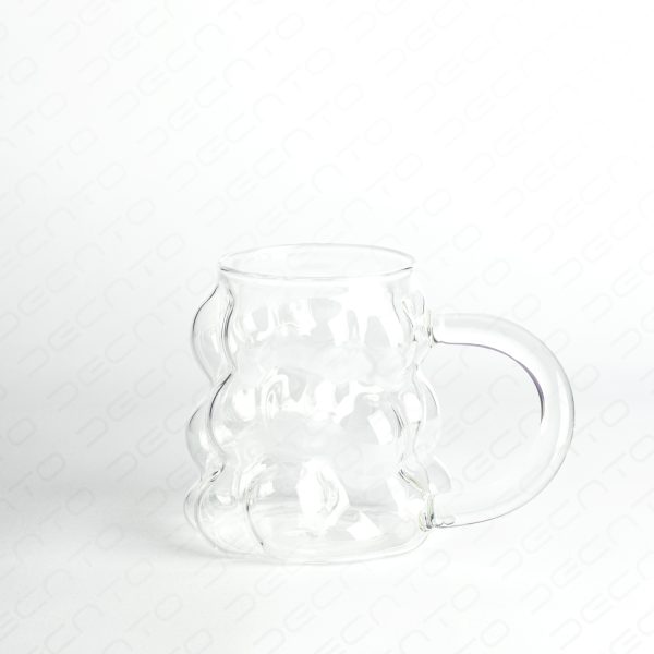 ماگ پیرکس حبابی دسته دار