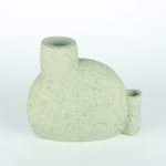 گلدان و شمعدان طرح تکسچر سبز