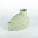 گلدان و شمعدان طرح تکسچر سبز