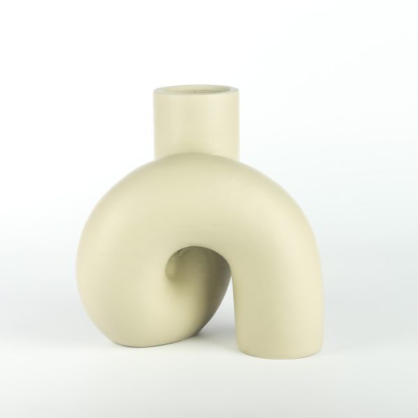 گلدان مینیمال مدل پیچ کرم