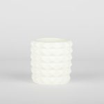 استند لوازم آرایشی سنگ مصنوعی سفید