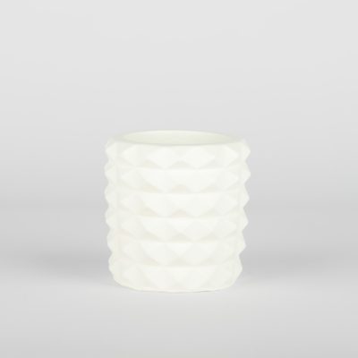 استند لوازم آرایشی سنگ مصنوعی سفید