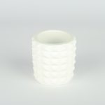 استند لوازم آرایشی سنگ مصنوعی سفید