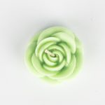 شمع گل رز شناور سبز