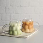 ماگ پیرکس حبابی دسته دار