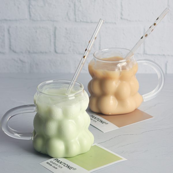 ماگ پیرکس حبابی دسته دار