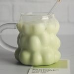 ماگ پیرکس حبابی دسته دار