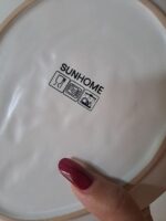 پیش دستی دفرمه سفید سان هوم