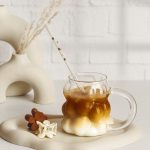 ماگ پیرکس حبابی دسته دار