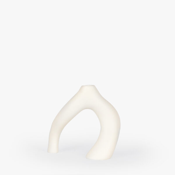 گلدان دوقلو عشق سفید مشکی