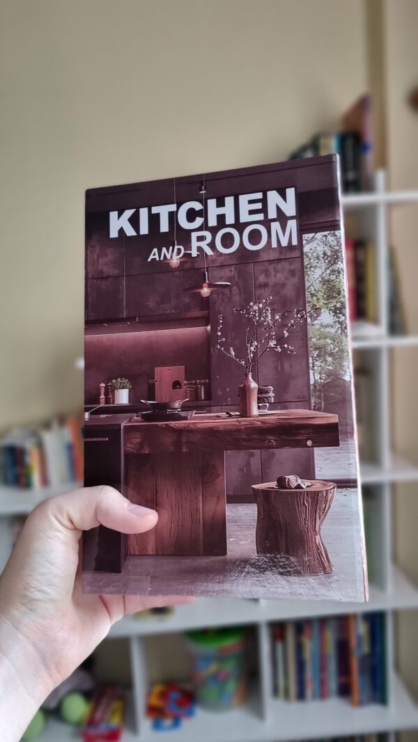 کتاب دکوراتیو جعبه دار طرح kitchen and room