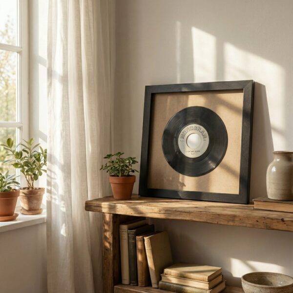 تابلو دکوراتیو گرامافون مشکی - Image 2