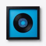 تابلو دکوراتیو گرامافون آبی